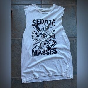 Lip Service cult White Graphic t Shirt. Size s